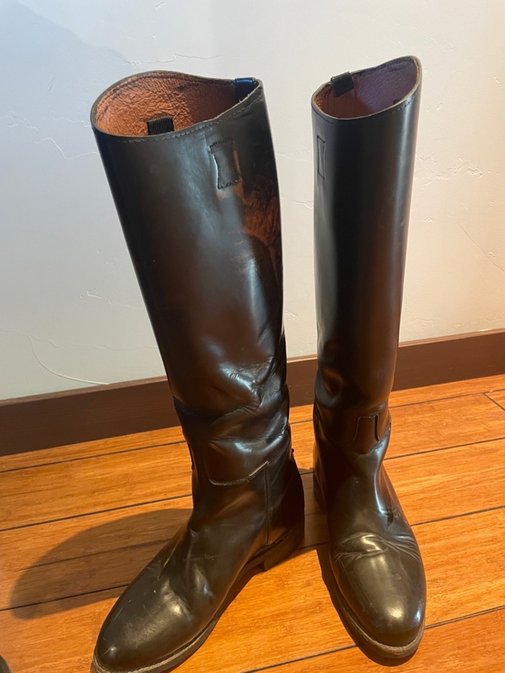 Classic Tall Black Pytchley Riding Boots